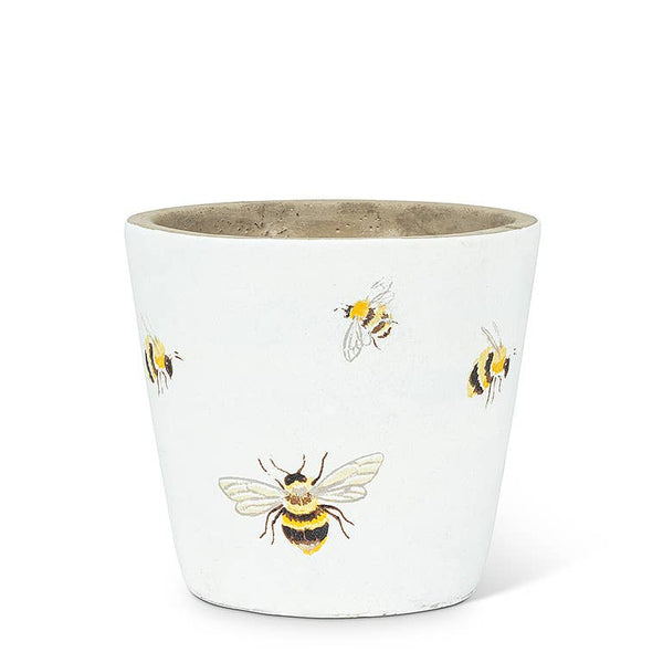 bee plant pot Small Flying Bees Planter-4" H