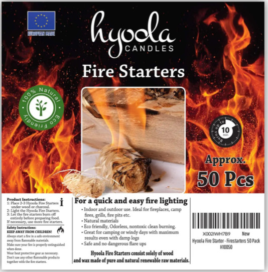 12 Minute Natural Wood Survival Fire Starters – Bemis Honey Bee Farm