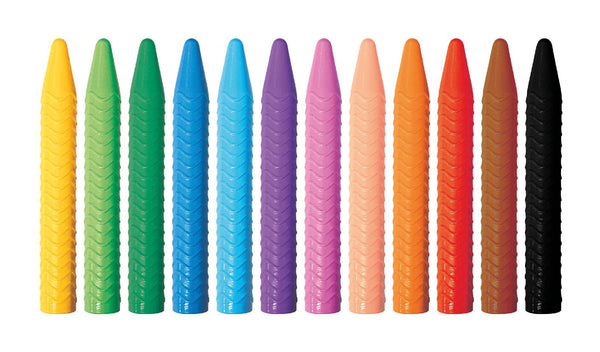 Haku Yoka - Spiral Crayons 12 COLORS – Bemis Honey Bee Farm