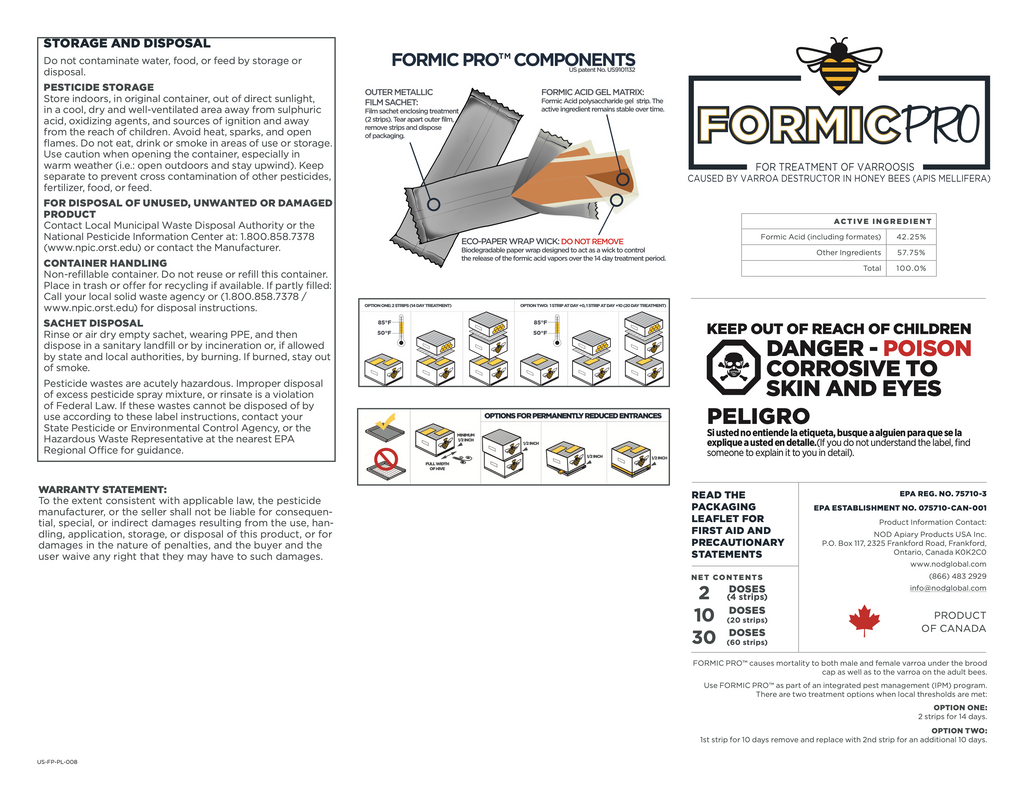 Formic Pro – Bemis Honey Bee Farm