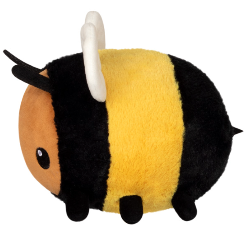 Squishable Fuzzy Bumblebee Bemis Honey Bee Farm