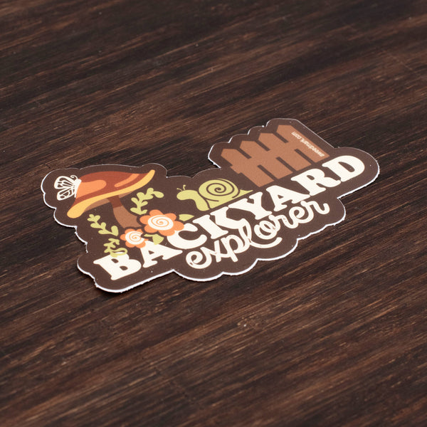 Backyard Explorer Garden Nature Sticker – Bemis Honey Bee Farm