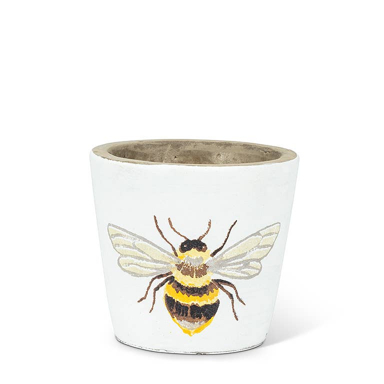 bee pot plant Abbott Collection Extra Small Single Bee Planter-3" H